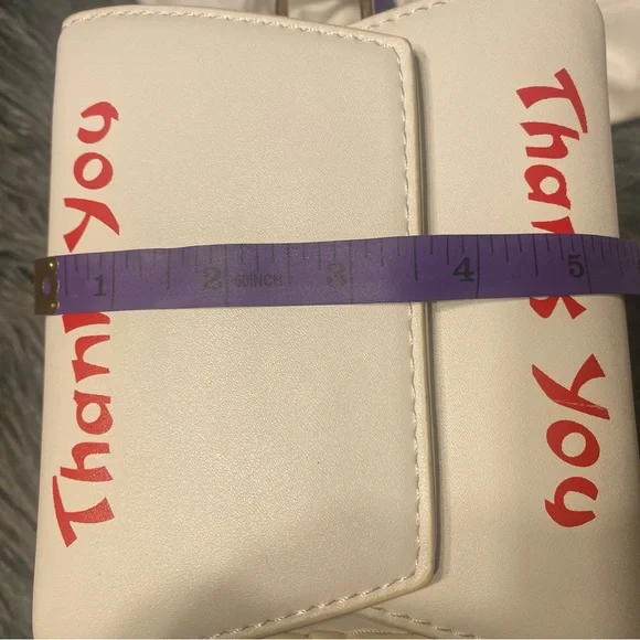 White Asian Themed T-Shirt Dress - Picture 15 of 16